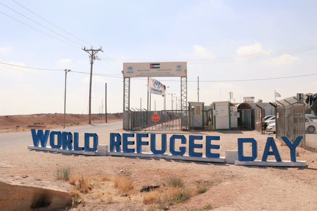 Za'atari and Azraq Refugee Camps tweet media