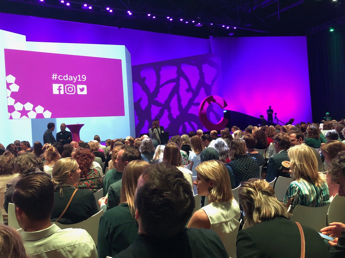 PatriciavdL's tweet photo. Voller dan ooit, het NBC. Klaar voor #cday19! https://t.co/BEJqBTBtdf