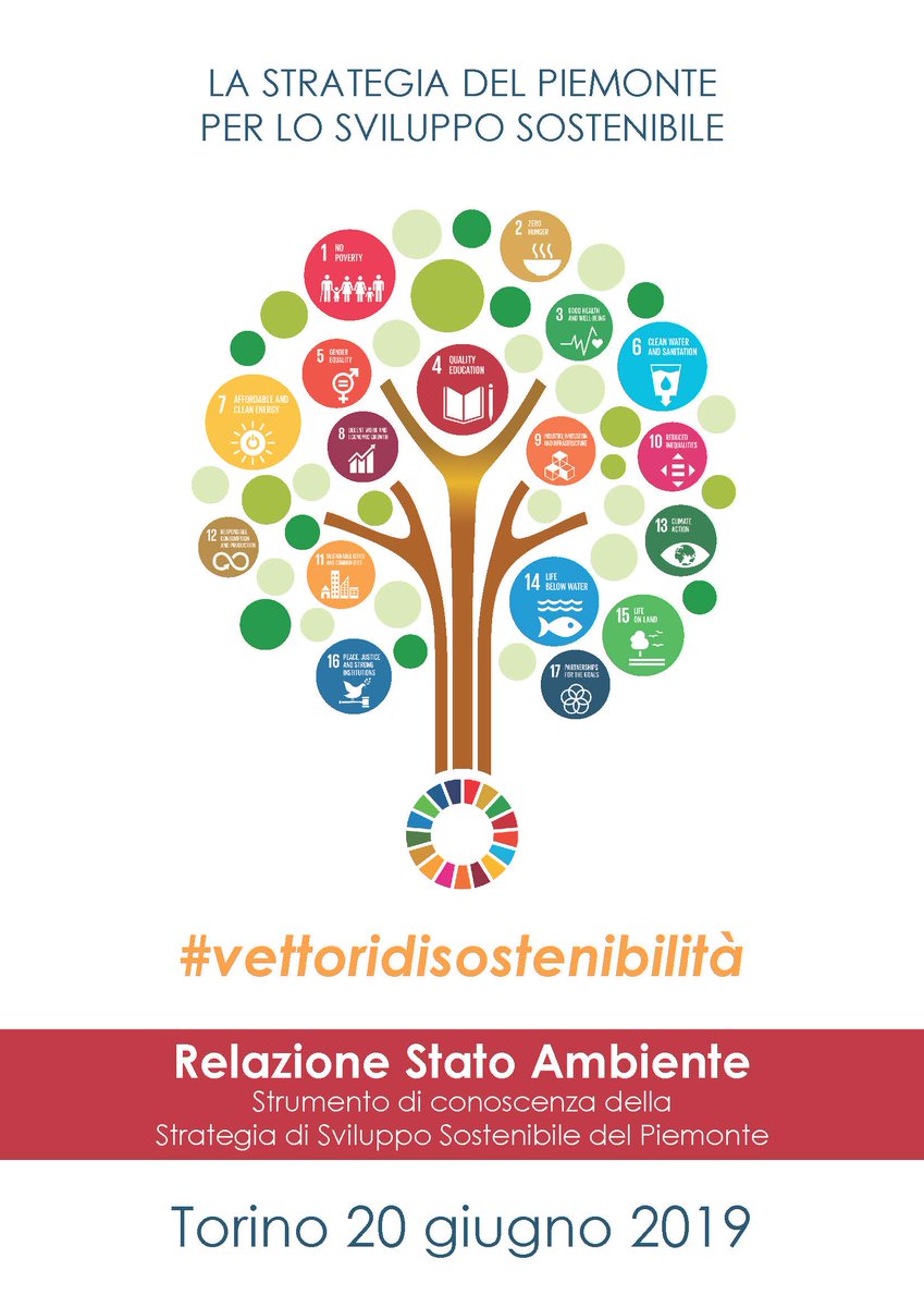 La conoscenza alla base delle politiche di #sostenibilità e delle informazione ai cittadini: <a href="/ISPRA_Press/">ISPRA - Ist. Sup. Protezione e Ricerca Ambientale</a> partecipa alla presentazione a #Torino della relazione sullo stato dell'ambiente in #Piemonte, organizzata da <a href="/ArpaPiemonte/">Arpa Piemonte</a> e <a href="/regionepiemonte/">Regione Piemonte</a>. #vettoridisostenibilità