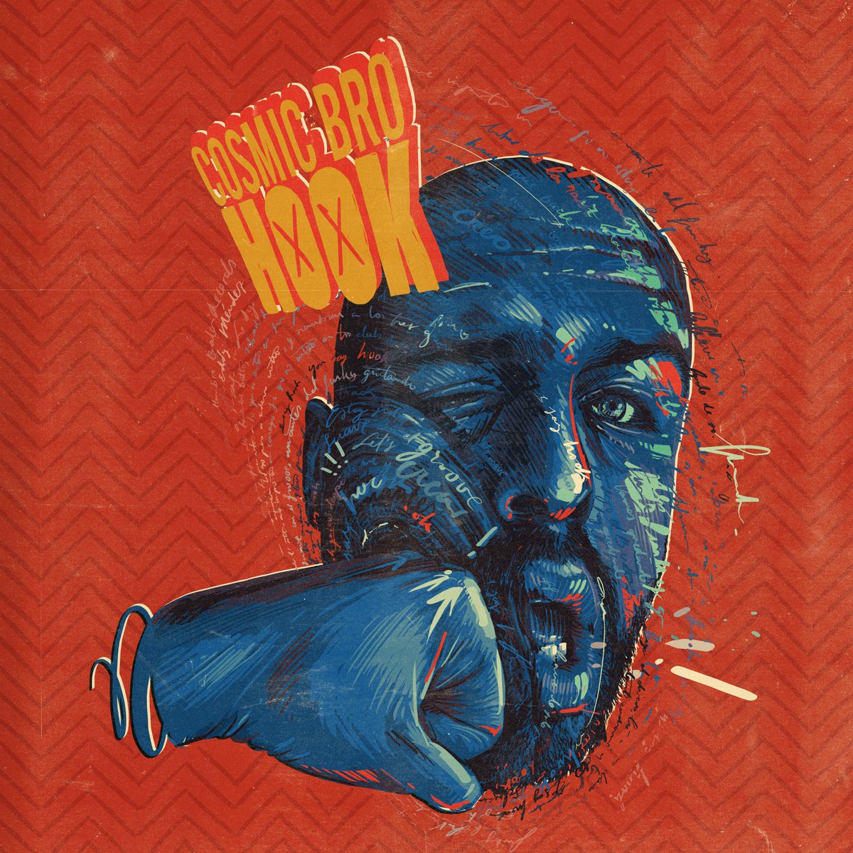 ElHombreBalaRec's tweet photo. COSMIC BRO. El próximo Miércoles (26/Jun) publica su nuevo single "HOOK". Como aperitivo, ya podemos disfrutar de la portada realizada por Nirban (@OscarTavio, #CosmicBro, @Nirban_Nino, #Hook) https://t.co/m50H1uVkpz