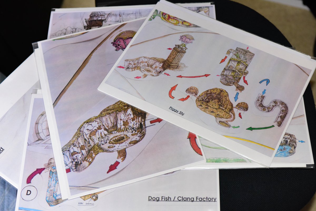 GoryDetail's tweet image. Off to  #Retrospillmessen in 🇳🇴
Have a few rare BFD design drawings to show you all.