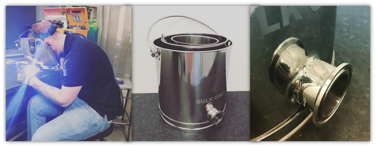 PharmaHygiene's tweet photo. Need outlets adding to your vessels? No problem! Our welder Alfie has added this, for a client in the #chemicalsindustry 👌🏻 Challenge our talented team to meet your requirements today, email info@pharmahygieneproducts.com ☺️ #weld #welder #welding #stainlesssteel #304ss #316ss https://t.co/opSLSdX4xy