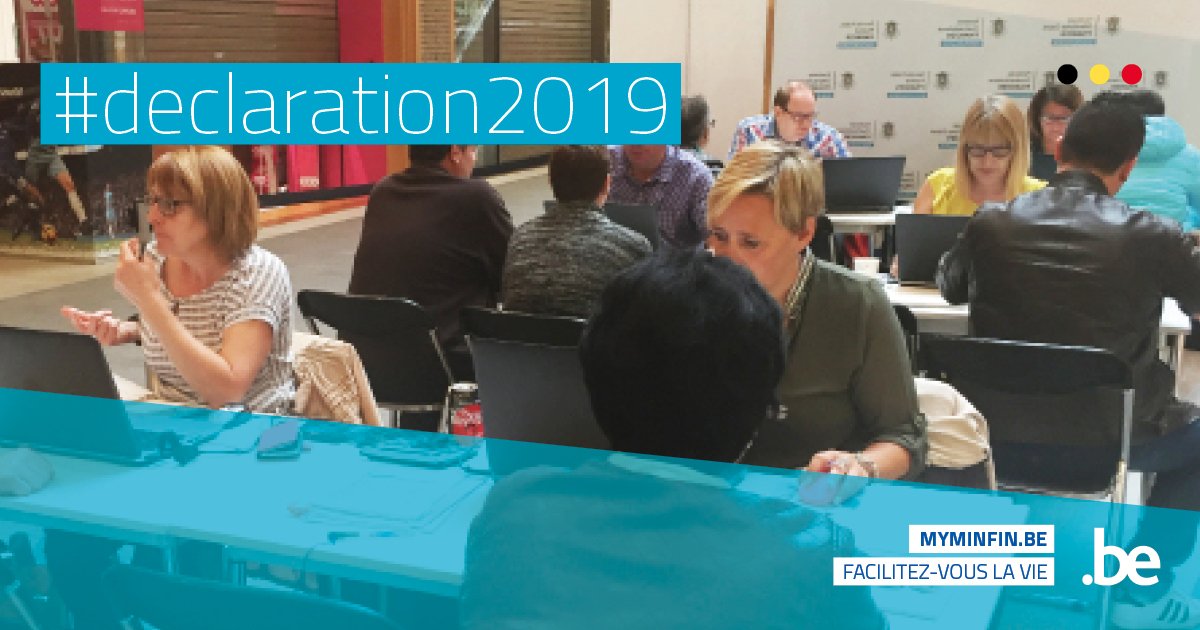 SPFFinances's tweet photo. Ce 22/06, nous vous aidons à remplir votre déclaration dans les centres commerciaux Belle-île en Liège, @Lesplanade_CC et @WijnegemSC.
https://t.co/MooDkdRNT4 #declaration2019 https://t.co/KutbtOM8fq