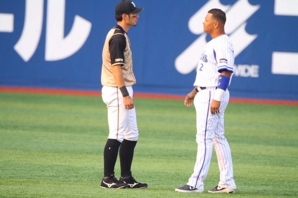 haruki__bay's tweet photo. 6/20（浜スタ）
元同僚
#baystars #ロペス #el_chamo #lovefighters #大田泰示 https://t.co/eRwl1gHugm