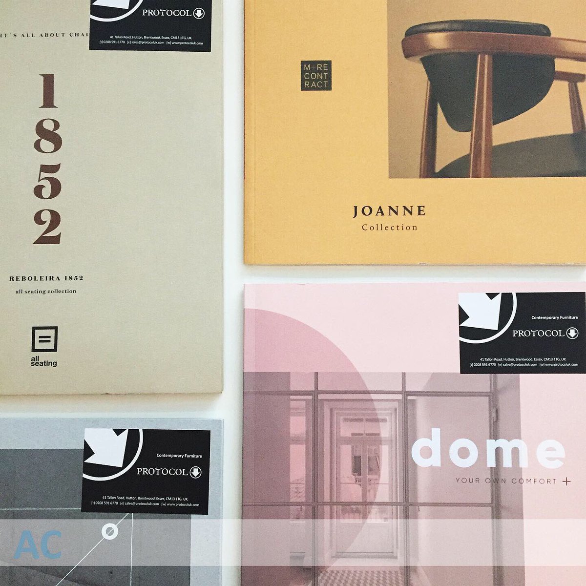 We had a great meeting yesterday with Protocol about all of their furniture ranges, with every style of chair and table you need! We love browsing through their catalogues too! #interiordesign #furnituredesign instagram.com/aspinallcreati…