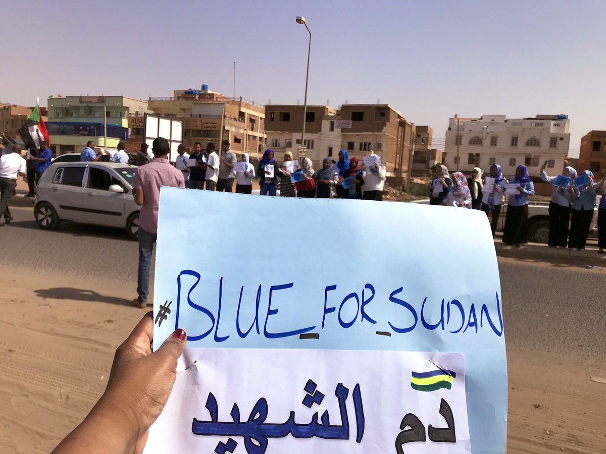 #مجزرة_القيادة_العامة  #BlueForSudan  #Internet_blackout_in_Sudan  #Iam_The_sudan_Revolution  #نناضل_لا_نساوم #SudanUprising #يسقط_المجلس_العسكري  20-6-2019
