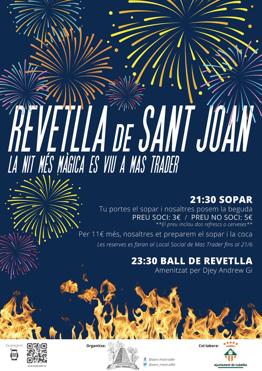 aavv_mastrader's tweet photo. Es respira Revetlla en #mastrader https://t.co/fVc485Dkzh
