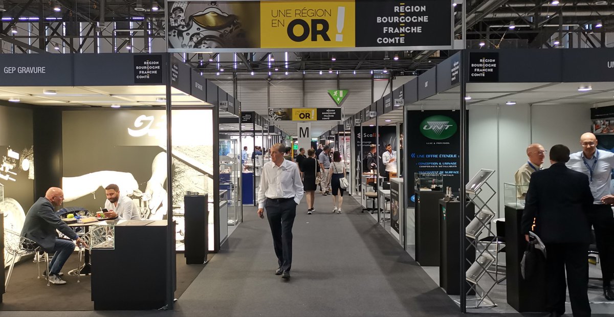 bfc_region's tweet photo. Découvrez sur notre page Facebook le retour en #vidéo sur le Salon mondial de la haute précision de #Genève (@ephj_epmt_smt) où 33 entreprises de l'@bfc_region exposent leurs savoir-faire en #horlogerie, #joaillerie, #microtechs et #medtechs ==> https://t.co/wdHluzoMM6 https://t.co/dIutKNQqqt