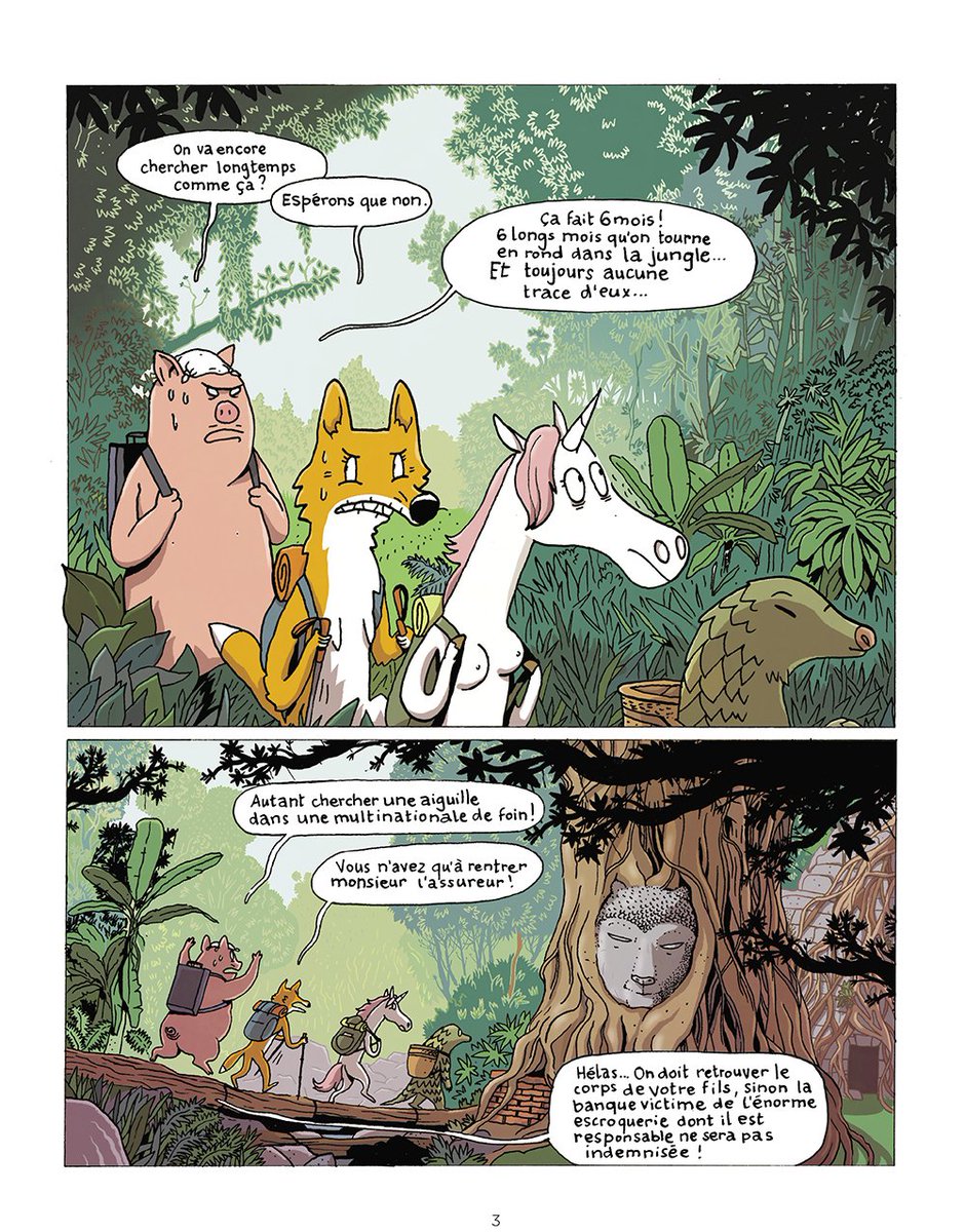 zoolemag's tweet photo. Et si vous lisiez les 13 premières pages de ces trois acolytes pourchassés par un gang de de fous dangereux ? @LeFluideGlacial https://t.co/sqWg0e5Ca9 https://t.co/4GID29ME9M