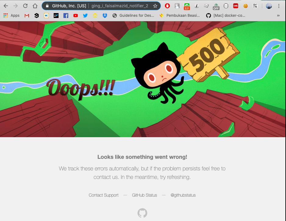 azzafirdaus's tweet photo. @githubstatus error this when I create PR https://t.co/DCvB2poi3t