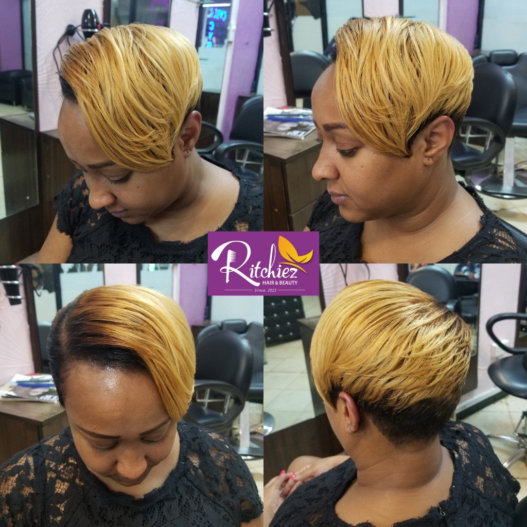 NRitchiez's tweet photo. Super blonde #color #beatifulcolor #dopehair #ritchiezcuts #ritchiezsalon #dopehercuts #nairobikenya #happyclient #ladiescut https://t.co/qCOKBFhkv4
