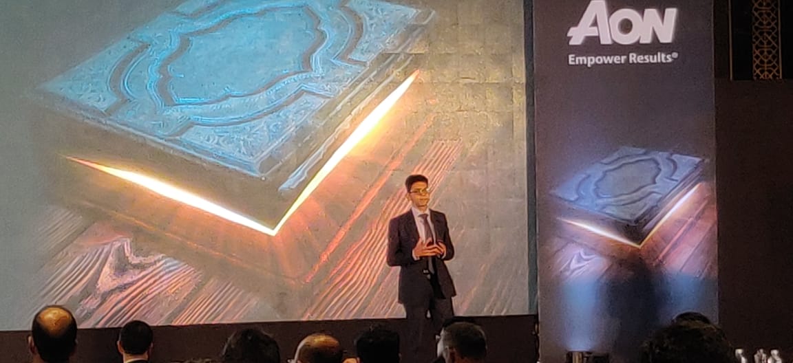 Aon_India's tweet photo. Prashant Shukla, adds momentum to the second half of the 12th Annual Performance and Rewards Conference in his session, ‘A Conflict of Interest’. #AonRewards https://t.co/X4a8KzBtS7