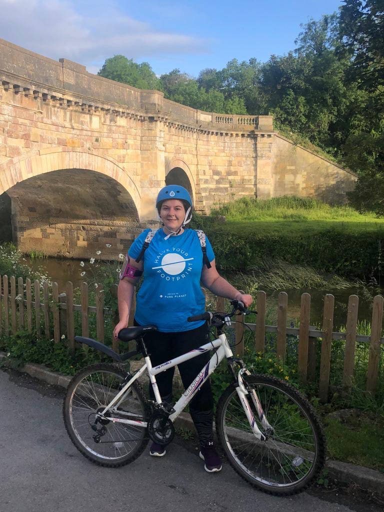 franandrews27's tweet photo. #cleanairday19 15 mile cycle along the canal this morning with @spicedchicken to get to work! Doing my bit for @cleanairdayuk Well done to my other #cleanairday commuting colleagues at @joinpureplanet #teameffort #cycling https://t.co/GoEF5ardTR
