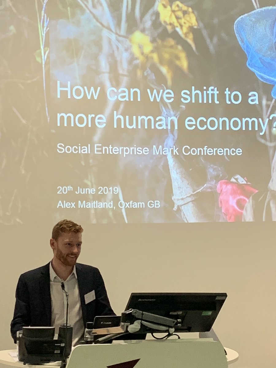 ErikaA's tweet photo. Starting the #GrowthForGood2019 conference in Birmingham by listening to Alex Maitland from Oxfam https://t.co/4vodKF4M0L