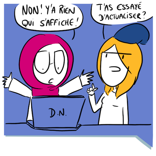 Vous avez déjà remarqué, lorsqu'un projet #web approche de son lancement, combien on oublie nos réflexes basiques ? Même quand on est #digitalnative... ou Digital Naïve, d'ailleurs ! 😉👉instagram.com/lesdigitalnaiv…