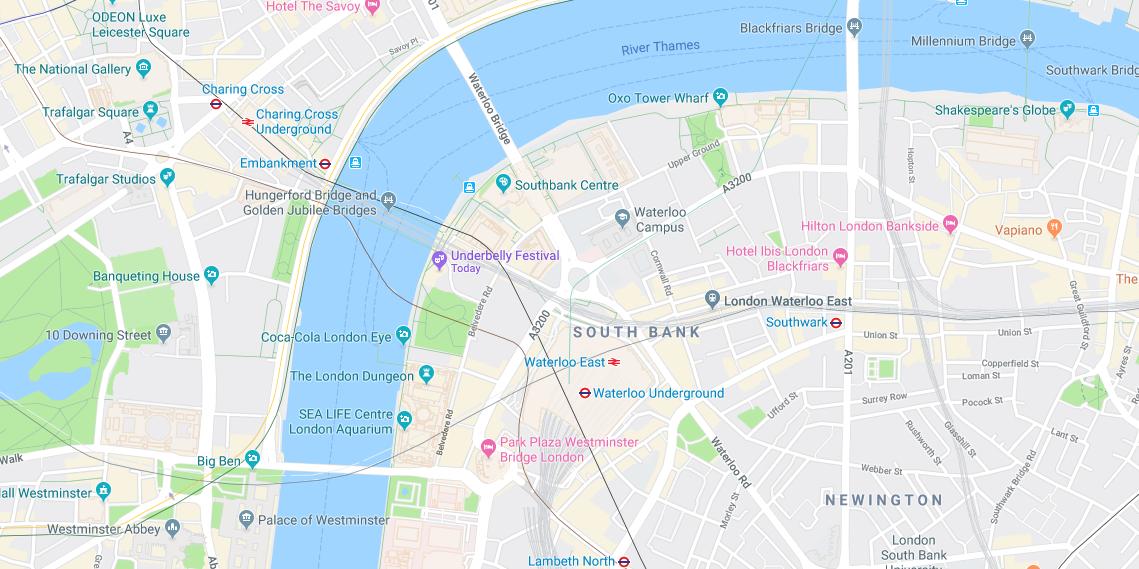 digitite's tweet photo. Haven't seen this before on Google Maps - event dates appended to the location https://t.co/f8YZfLWTXu