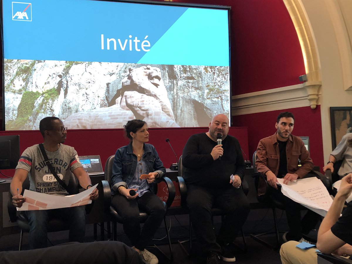 Partage sur le métier Agent Général AXA avec Christophe Charpentier lors de la plénière DSI IARD  merci <a href="/AXACHARPENTIER/">Chris Charpentier</a> <a href="/mimi_boub/">mimi maram</a>