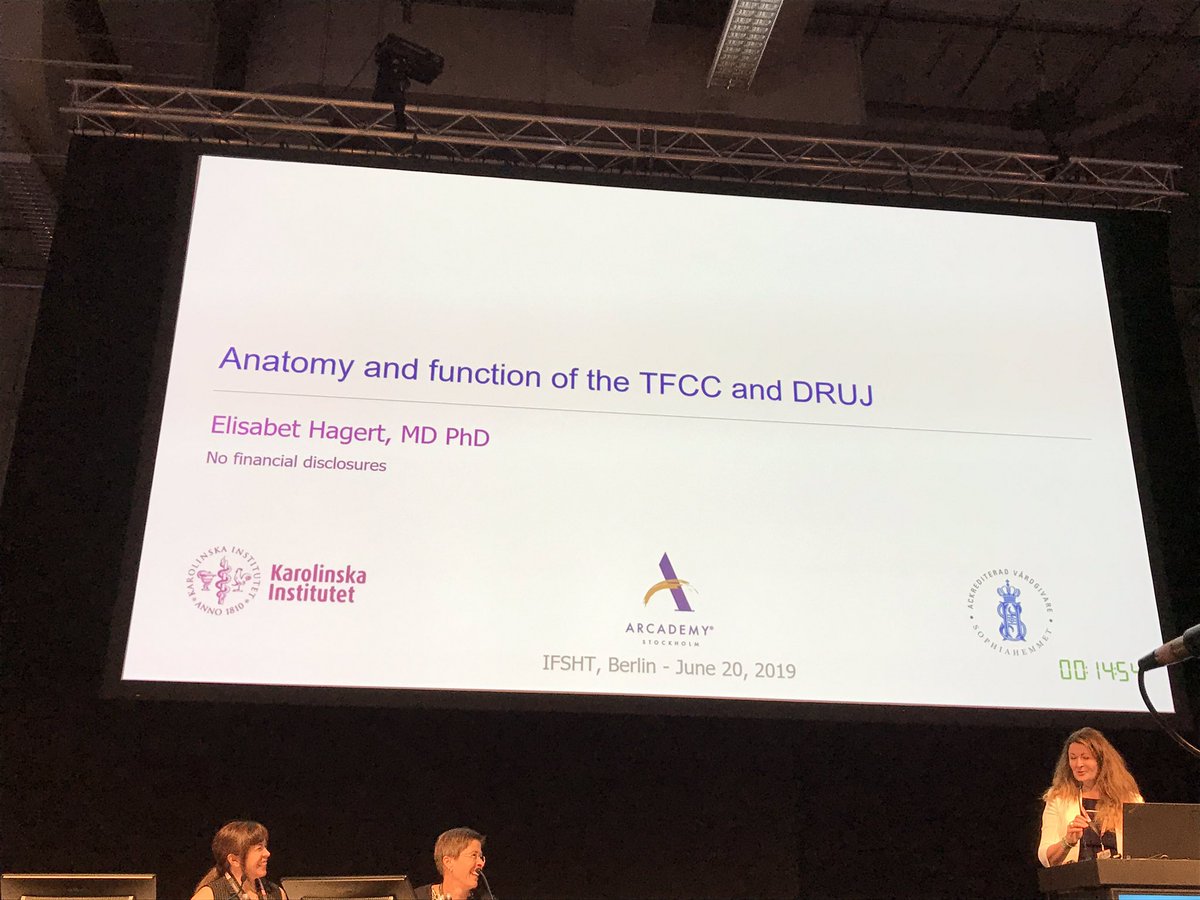 Elisabet Hagert aus Stockholm beim Welthandkongress. Großartig! #IFSHT2019 #IFSSH2019