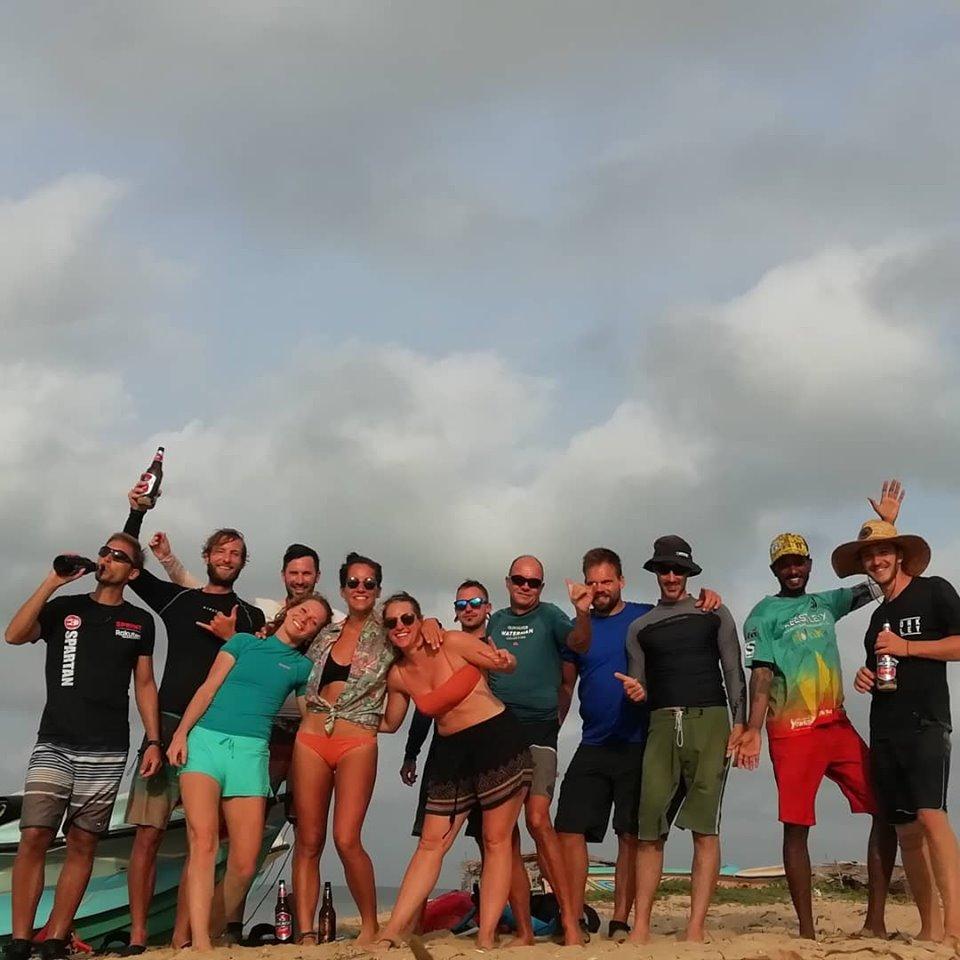 CafeKite's tweet photo. Double downwinder and island time yesterday with this team. Island life and the best kiting ever! #kitehouse #kalpitiya #kitelife #vella #islands #kappalady #kitesurfing #kiteaddict #kiteadventure #kiteboarding #downwinder #kiteworld #kitesafari #freeriderskitetours #lka https://t.co/HTw88Axcz4
