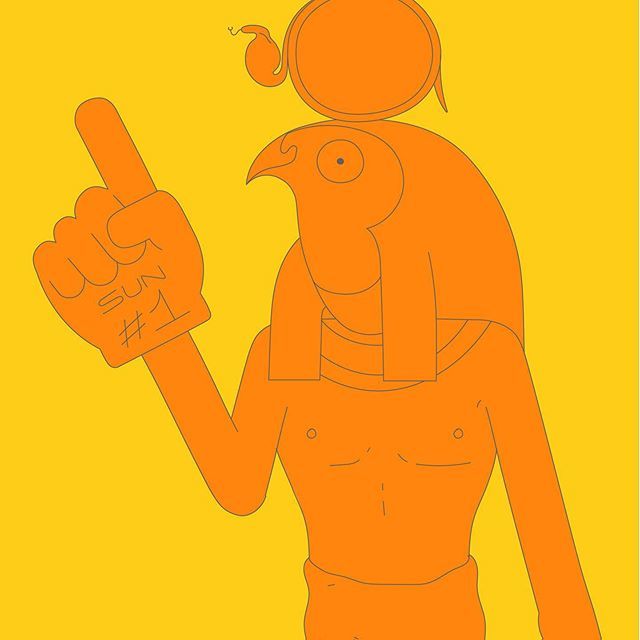 Mr. Ra the ruler of all parts of the created world: the sky, the Earth, and the underworld. The N# 1 of the Egyptian gods had a sun-disk inside a cobra resting on his falcon head, loved cats and boats.
.
.
.
.
.
#BBC #sun #sciencecommunication #science #… bit.ly/2IsDqgP