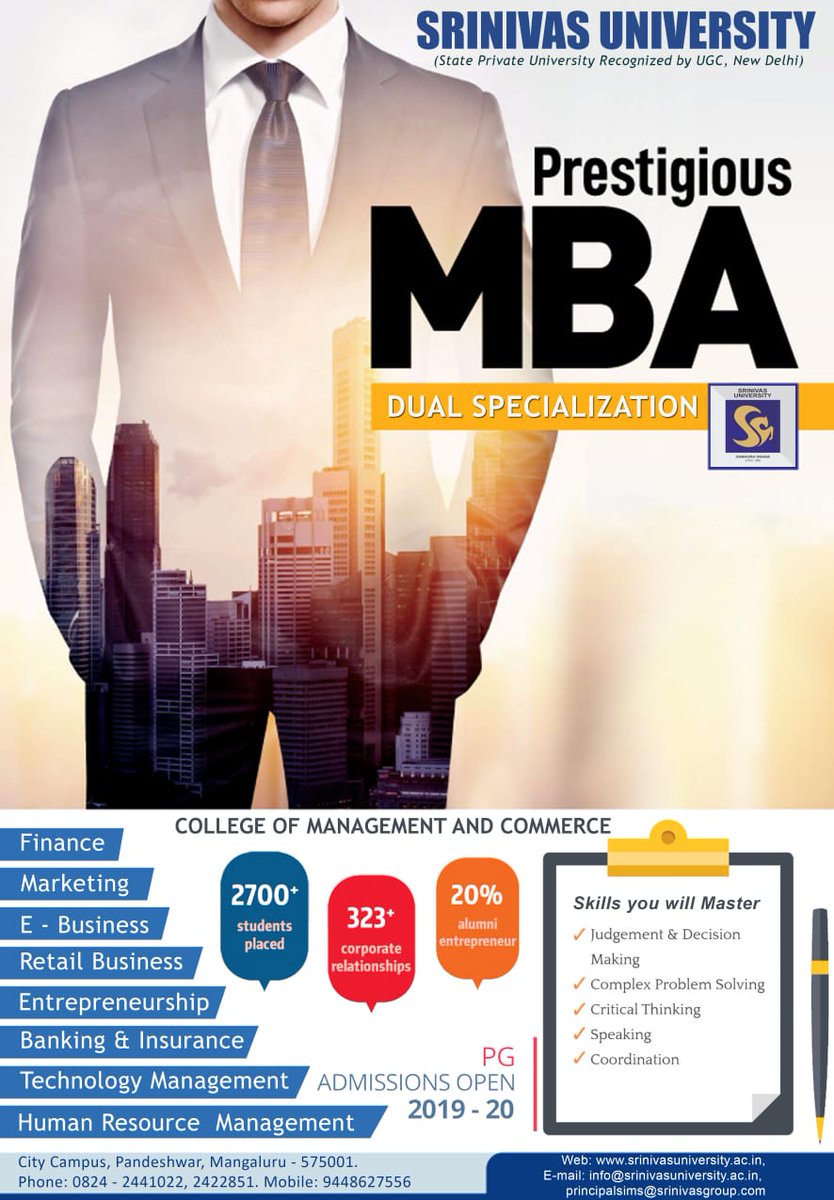 Srinivas University (@srinivasgroup) on Twitter photo 