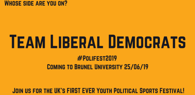 thomasbrake's tweet photo. Letโs go #TeamLibDems! I am excited to compete in #Polifest2019, the UK's first political sports day! To find out more follow @ShoutOut_UK #NWD19
Join the team and become a member of the #LibDems: https://t.co/XfYw6WOsM1 https://t.co/1Wz1Nt42Bq