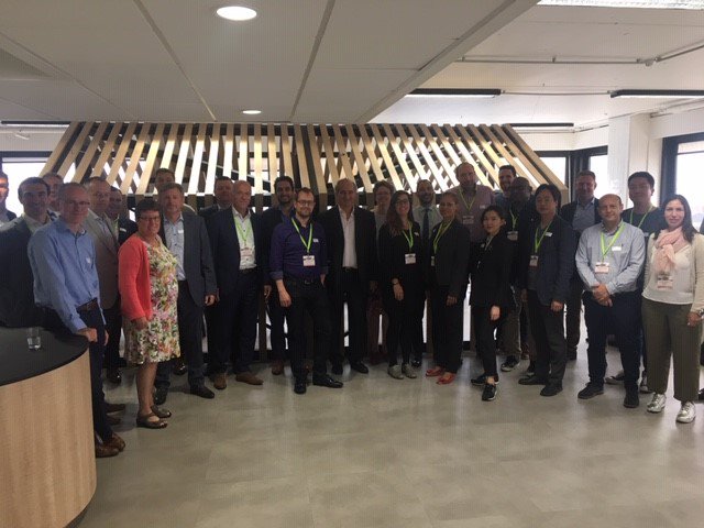 Visit to The Beacon at the city of Antwerp with a delegation of visitors to the Smart City Event 2019. #SmartCityNL