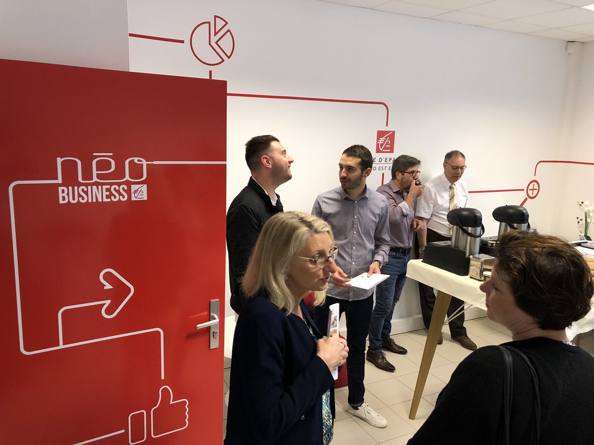 CedricGrandEst's tweet photo. Quel plaisir d’avoir accueilli ce matin le petit-déj. mensuel du réseau « Demain dès l’Aube », au sein de notre Hub #NeoBusiness @CaissEpargneGEE de la @TechnopoleAube à #Troyes !

L’occasion de présenter nos modalités d’accompagmt des entreprises du territoire 🚀 #VousEtreUtile https://t.co/A07pkAIw4e