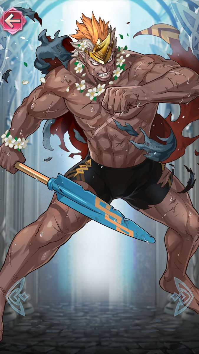 Kleitian's tweet photo. ...Yes, yes I do approve of #Swimsuit / #Summer #Helbindi ☺ #FEH #FEHeroes #SeasideScourge #FireEmblemHeroes https://t.co/2QVA0HgKzb
