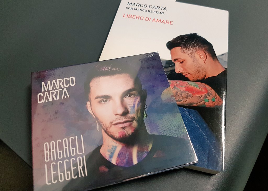 MusicTvOfficial's tweet photo. Ci siamo! @MARCOCARTA85 presenta il suo libro #LiberoDiAmare (@BaldiniCastoldi) e il nuovo album #BagagliLeggeri per @TheSaifamGroup! https://t.co/lUNWShFMql