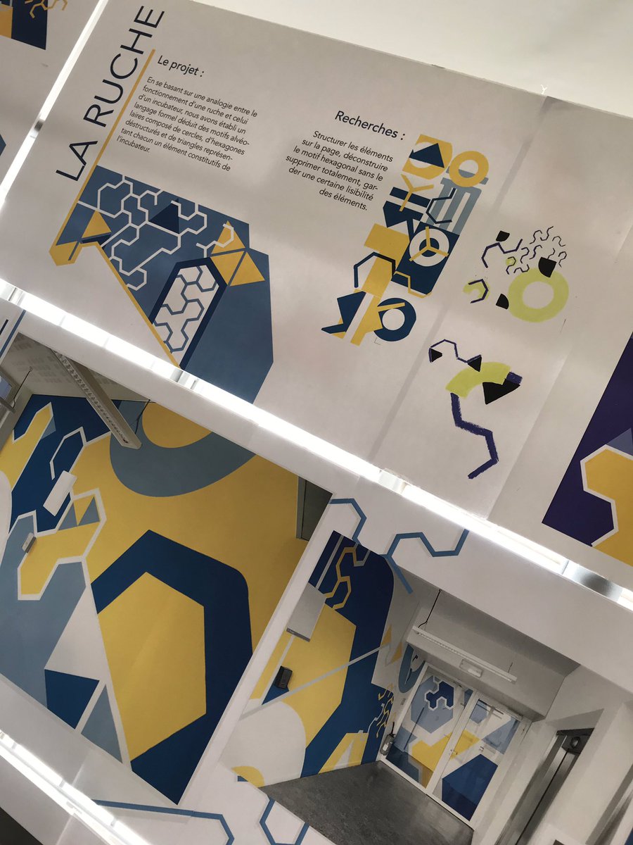 EcoleEPSAA's tweet photo. Présentation au jury des projets d’habillage #mural de l’#incubateur #NordExpress de @Paris_and_Co
Nos #étudiants ont encore fait fort 💪🏻 #epsaa https://t.co/DaJ373nTrv