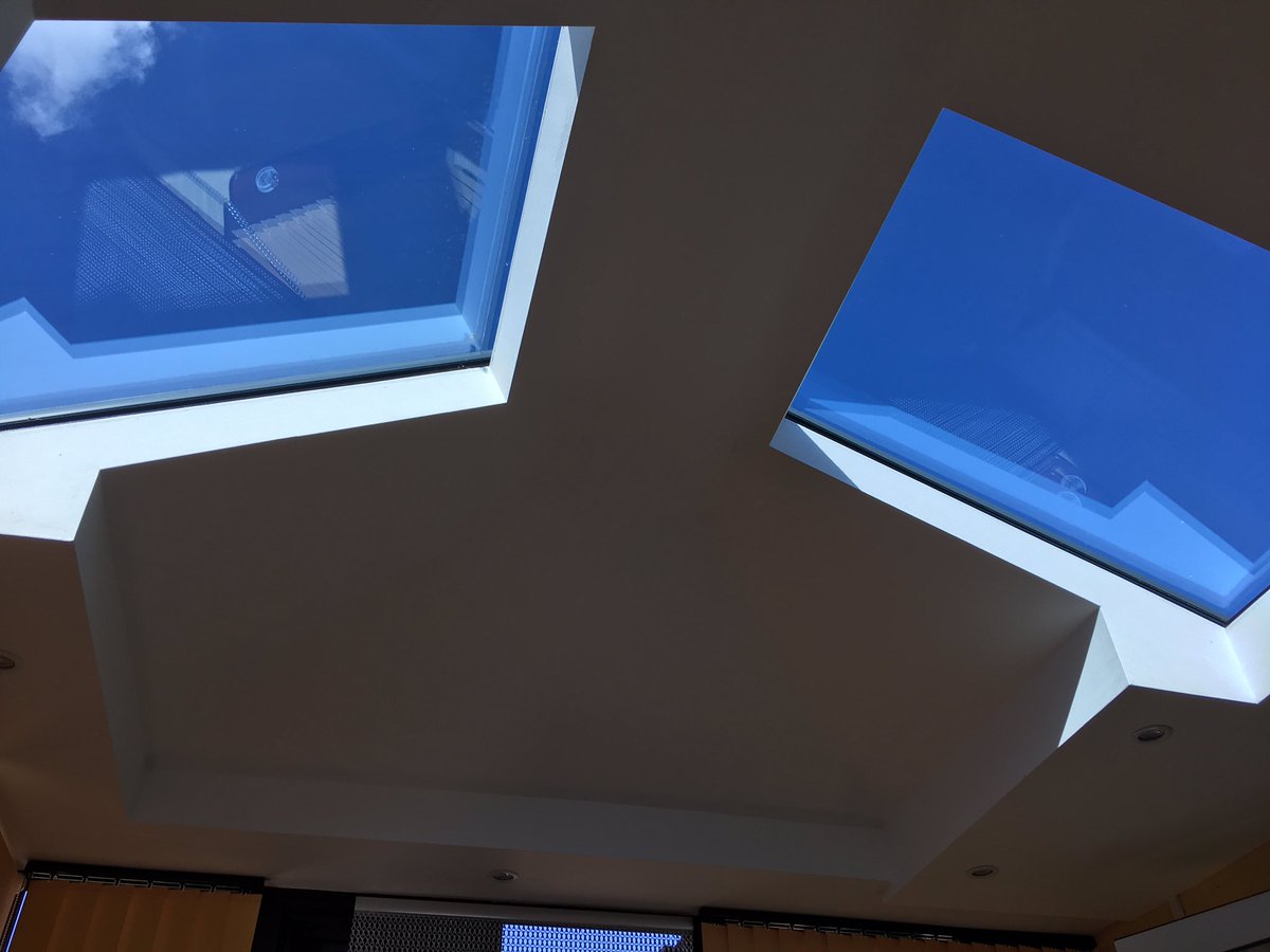 GAPhomeimprove's tweet photo. Thankfully blue skies are back on the horizon for the next few days. Seen here through a @Ultraframe1 #LivinRoof in #Huntingdon 
https://t.co/VodNDModsa https://t.co/7SFMev0YJv