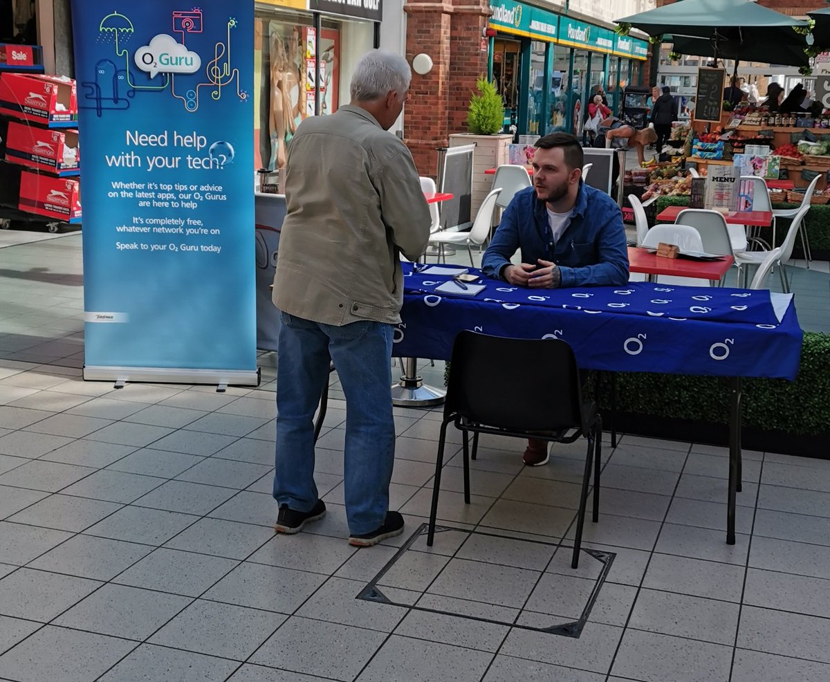 Need help with you tech then head into <a href="/promenadessc/">Promenades Shopping</a> today and speak to Nathan our <a href="/TD_Bridlington/">TD Bridlington</a> guru #heretohelp #CommunityEngagement
