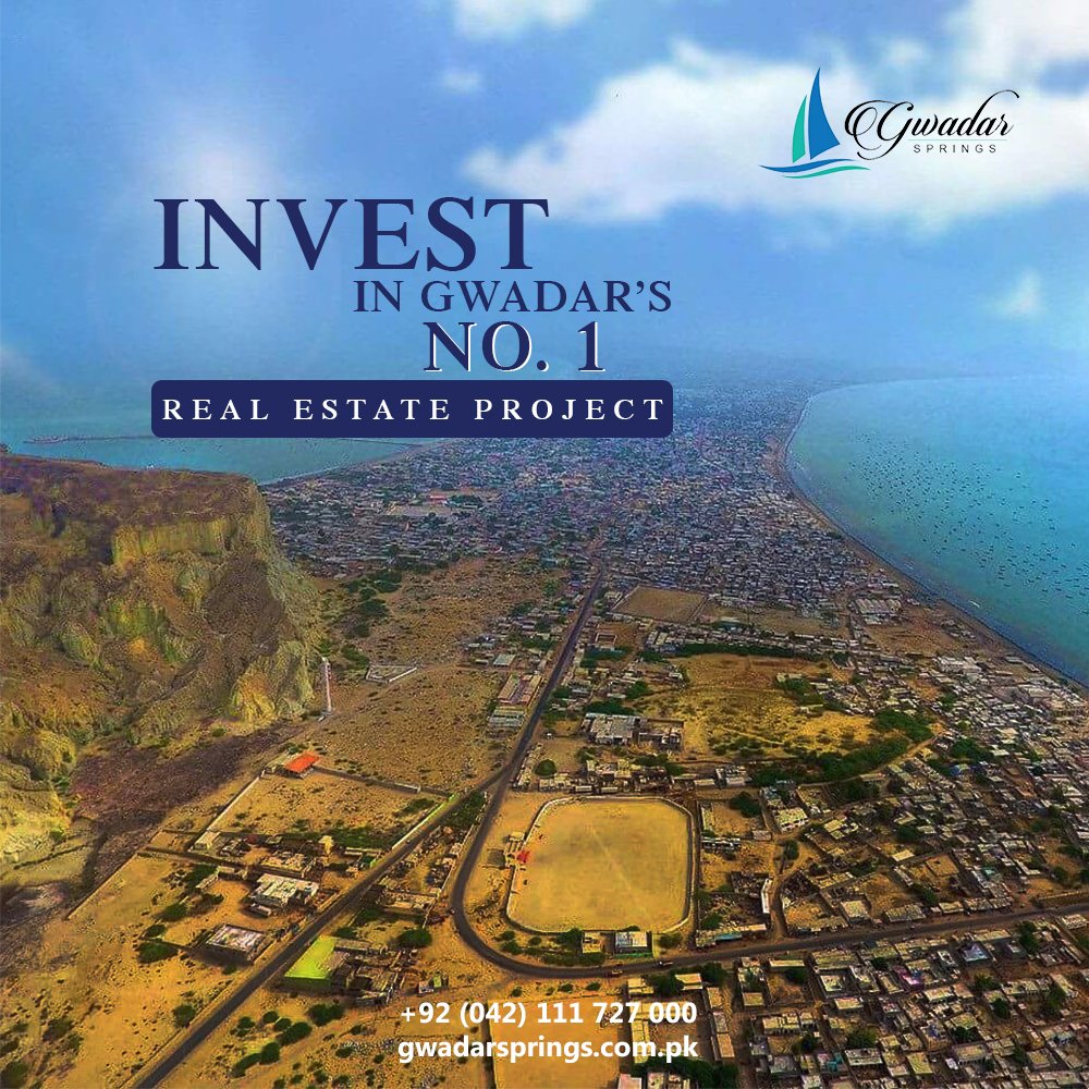 GwadarSprings's tweet image. Creating quality properties Gwadar Springs, A project of SAS Developers continues to enhance the value of your lifestyle by providing State of the Art architecture & unparalleled customer service.
Call us now for details! +92 (042) 111 727 000
#GwadarSprings #SASDevelopers #CPEC