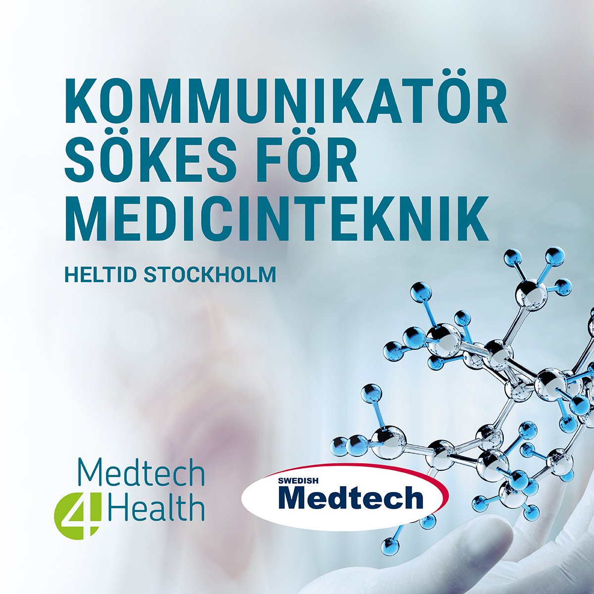 @Medtech4health söker kommunikatör i Stockholm. Missa inte att söka: medtech4health.se/kommunikator-s…