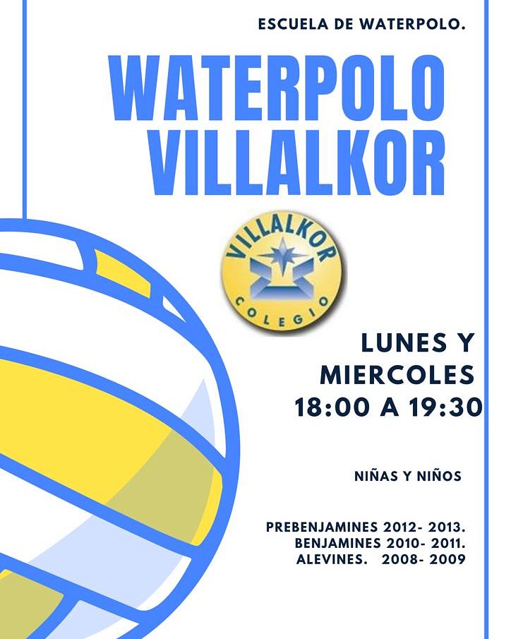 🤽🤽‍♀️Apúntate a nuestra Escuela de Waterpolo. .<a href="/cdvillalkor/">CD.Villalkor</a> <a href="/CVillalkor/">Colegio Villalkor</a> #waterpolo #centrodeportivo <a href="/AlcorconDeporte/">Concejalía de Deportes de Alcorcón</a>