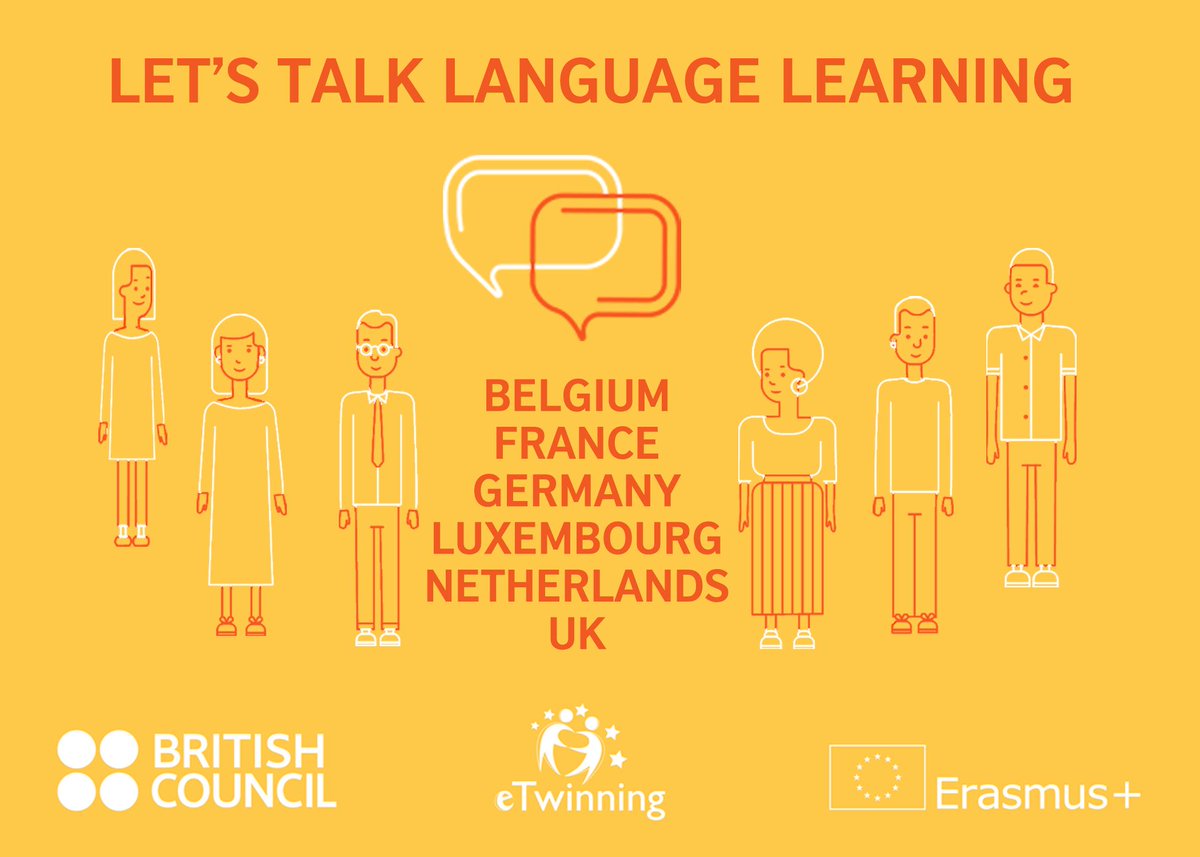 Modern Language Teachers:  Fully funded international CPD seminar this October. 50 teachers from six countries will start an international classroom project @eTwinningUK. Apply by 7 July: britishcouncil.org/etwinning/work… …
#MFLChat #MFLTwitterati