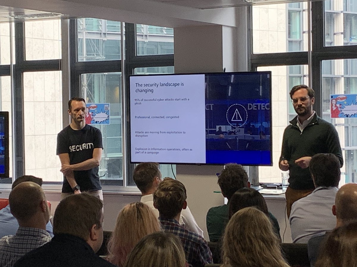 ContentandCode's tweet photo. The security landscape is changing. £9 trillion is lost to phishing attacks. 

Our next session takes a look at how creating a secure environment requires a new way of thinking.

#Microsoft365 #EMS #SOC https://t.co/nPXgFWhnbU
