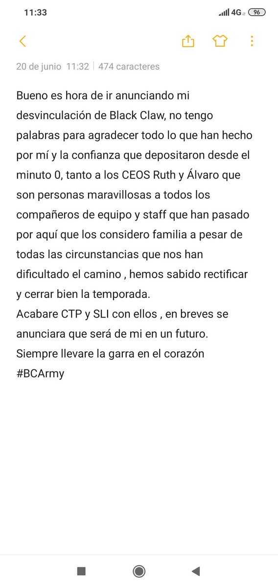 Gracias por todo ♥️ <a href="/BlackClawEs/">Black Claw</a>