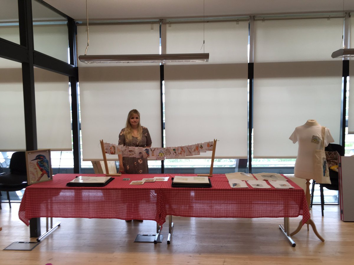 gidesign3's tweet photo. Our stalls at Waters’ Edge Exhibition well done Level 5 BA (Hons) Design #exhibition @GIFHEPARTS @unicentregy @gicreativearts @forrestleigh https://t.co/X8hSBlLRYH