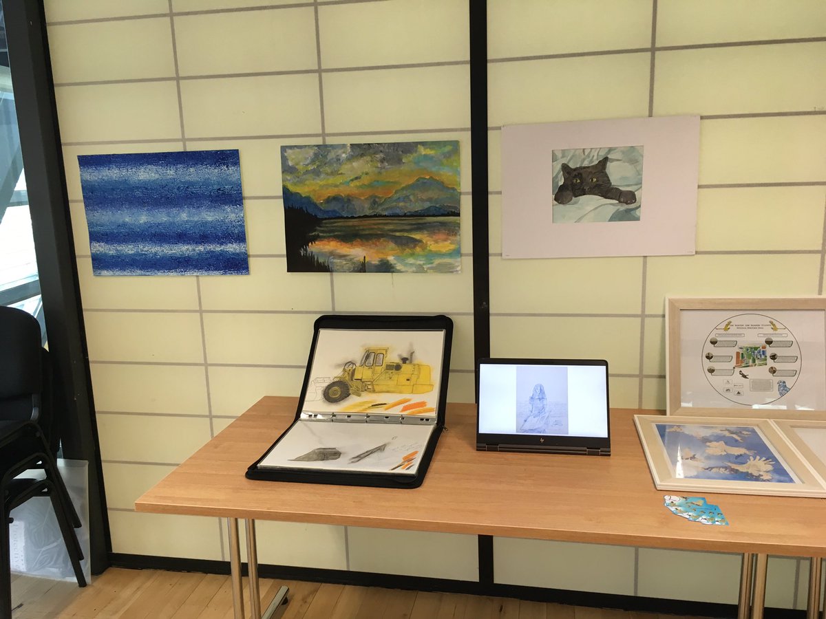 Our stalls at Waters’ Edge Exhibition well done Level 5 BA (Hons) Design #exhibition <a href="/GIFHEPARTS/">GIFHE Performing Arts</a> <a href="/unicentregy/">UCG</a> @gicreativearts <a href="/forrestleigh/">Dr Emma Forrest-Leigh~Jewellery for the Brave 🇪🇺</a>