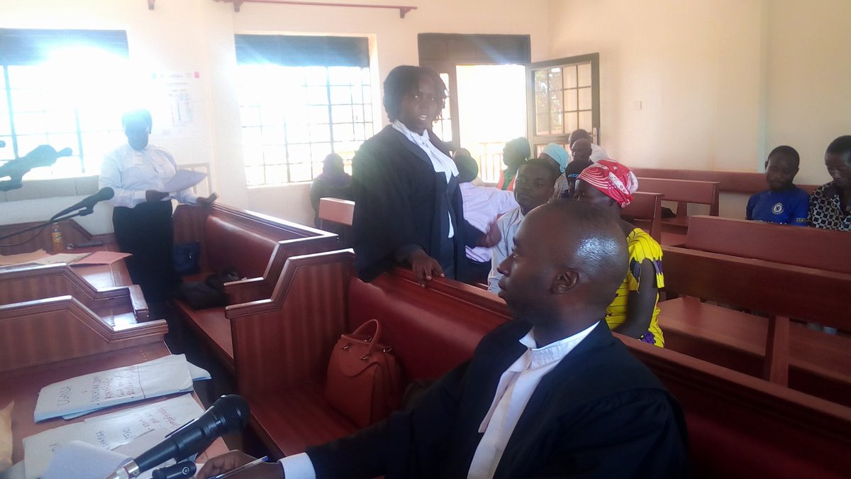 PeaceRugyema's tweet photo. @refugeelawproj @ongwechd @OPMUganda @UNHCRuganda @nemaug @DevotaNuwe @DrChrisDolan 2day @refugeelawproj's Advocates @ Masindi HC #StepWithRefugees #WRD2019 Refugees hav a right 2 a fair hearing.Refugee Criminal Session continues @JLOSUganda @ug_lawsociety @NLinUganda  @unwomenuganda @OPMUganda @UNHCRuganda @AmesoJoyce @DorothyMushabe @mugerojay99 @DrChrisDolan https://t.co/WBJ8jK6NFW