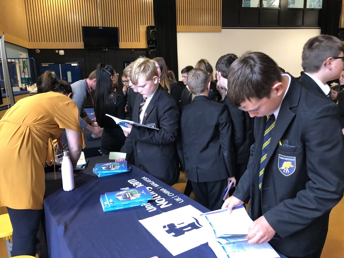 Y7 students finding out about university and higher education today <a href="/TuptonHalls/">Tupton Hall School</a> <a href="/SHUOutreach/">Schools, Colleges and Community Outreach</a>