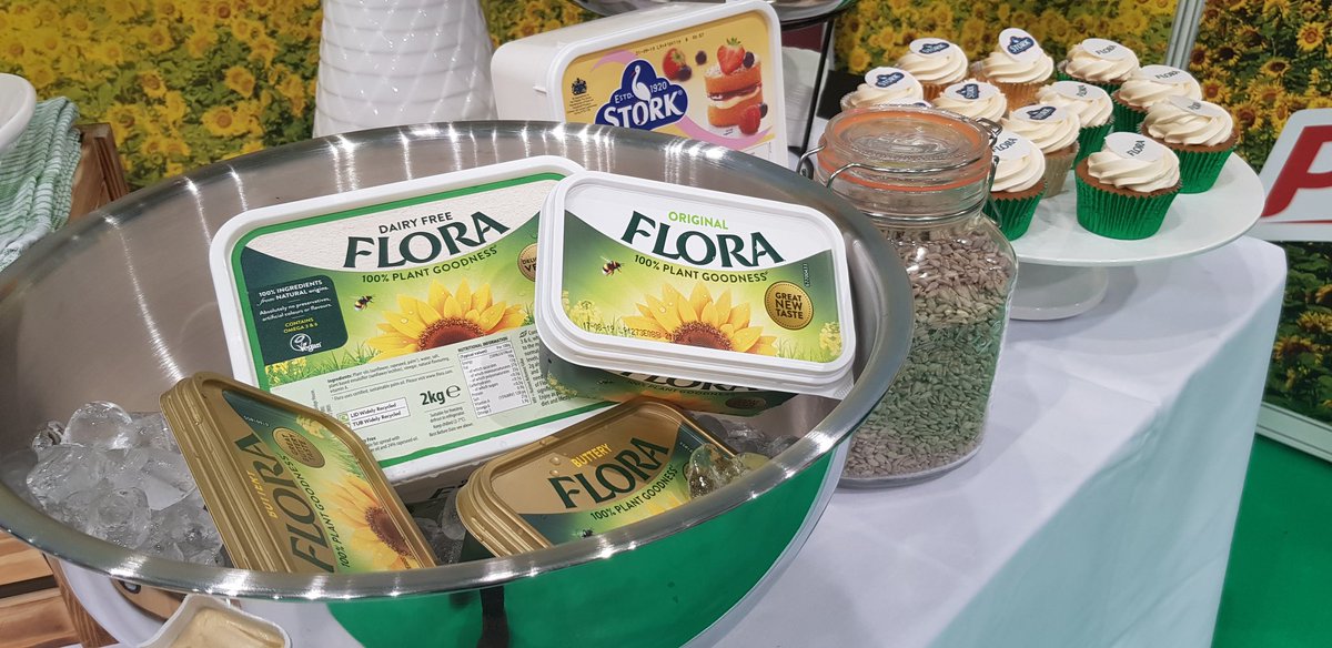 crgevent2019's tweet photo. Stand 96 - @upfieldglobal 

Another newbie to the event, Upfield Professional is sampling the new Flora range - explaining how it has managed to combine plant based recipes with truly amazing taste!

#CRGEvent2019 https://t.co/kEwp7lHFd9