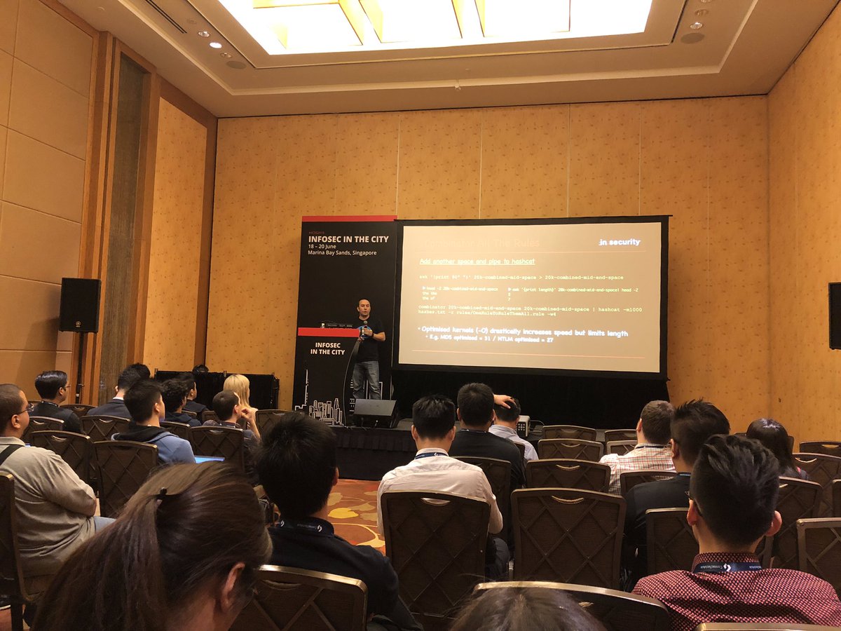 Stealthsploit's tweet photo. Just finished my talk @Infosec_City. Thanks #IICSG for a great con! https://t.co/TzoyVfOOLW