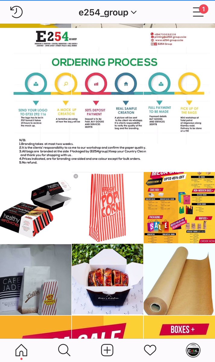 AntonyNgureG's tweet photo. Made in Kenya 🇰🇪 made by kenyans Promote the local business ,
Talk to us for all your packaging needs 0733 292 116  #BoycottJSRestaurant https://t.co/mOckoKRtxM