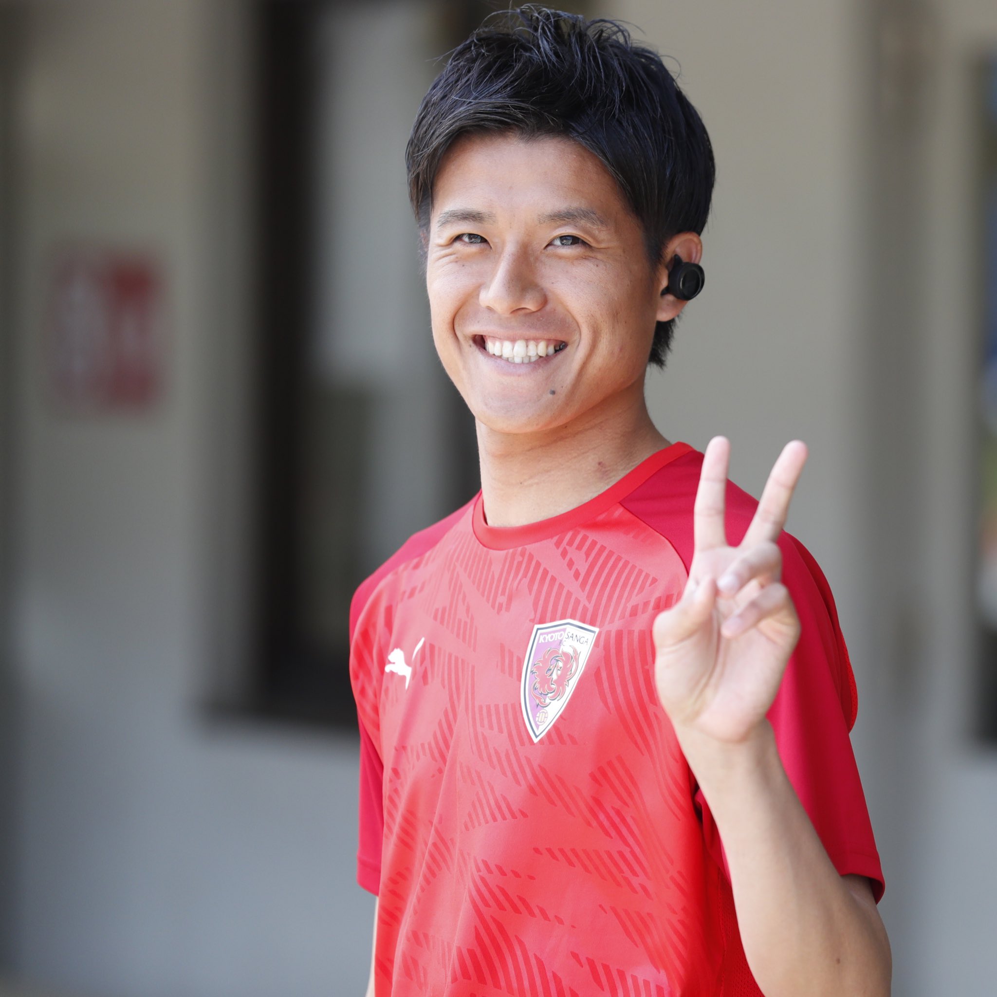 美品　京都　サンガ　重廣卓也　サッカーユニフォーム　XL 美品 京都 サンガ 重廣卓也 サッカーユニフォーム XL