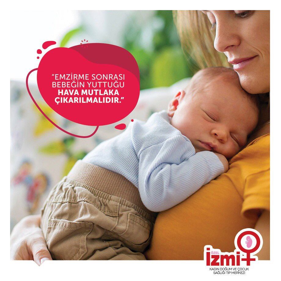 Bebek kucağa alınarak gaz çıkarma sesi duyuluncaya kadar sırtı sıvazlanmalıdır. #annesütü #bebek #anne #kocaeli #izmit #özelizmitkadındoğum #özelizmitkadındoğumveçocuksağlığıtıpmerkezi