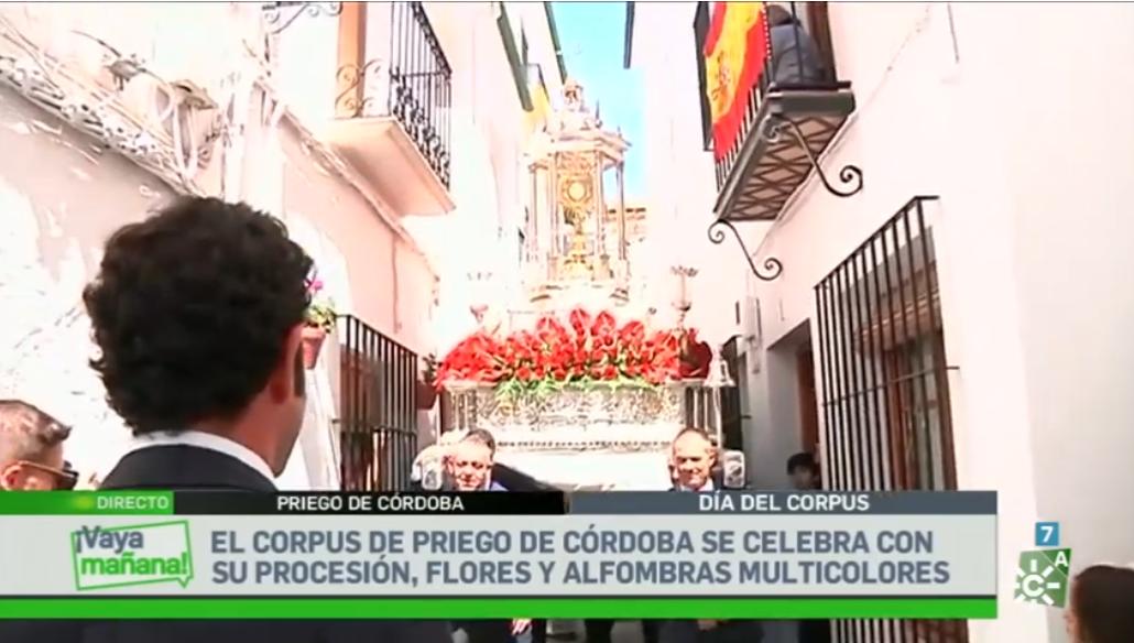 Visitamos #PriegodeCórdoba para conocer la festividad del Día del Corpus <a href="/vayamananacstv/">¡Vaya Mañana!</a> <a href="/fdlaguardia/">FernandoDdelaGuardia</a> <a href="/Inesporro/">InesPorro</a> <a href="/Sarah_WittG/">Sarah Witt</a>