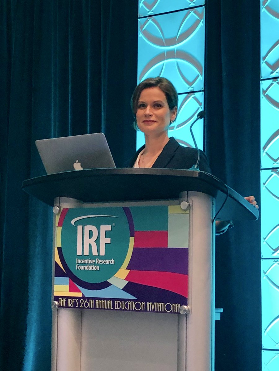 IRF Education Day is underway! Mel Van Dyke, IRF President, kicked off the day's programming with some big industry trends &amp; insights #IRFMiami